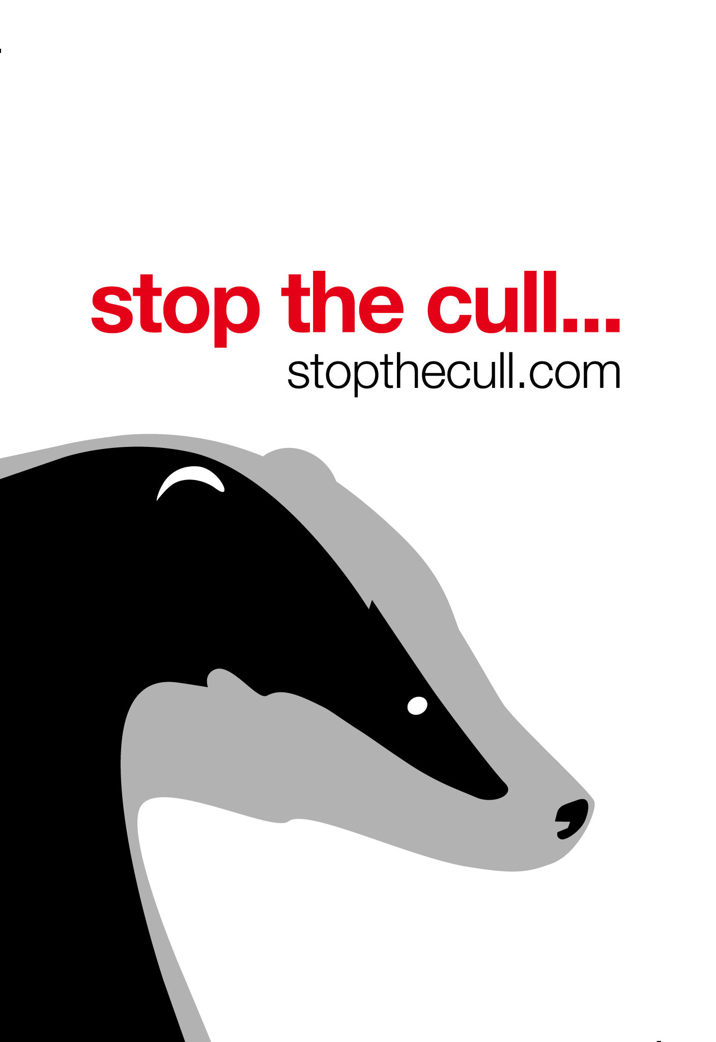 Kill the Cull, Not England’s Badgers STOP ANIMAL ABUSE